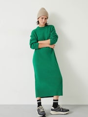 Hush Green Dalton Knitted Dress - Image 1 of 5