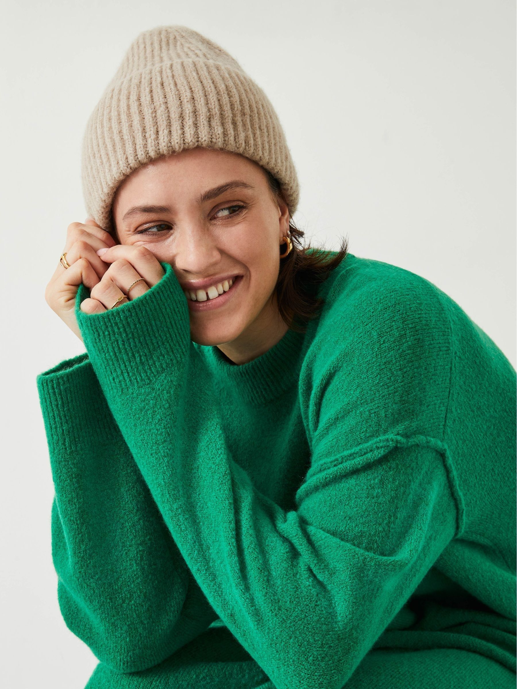 Hush green dress shop