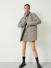 Hush Brown Esmae Checked Blazer - Image 2 of 6