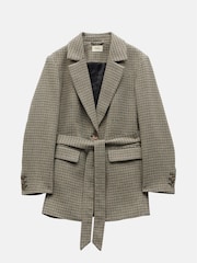 Hush Brown Esmae Checked Blazer - Image 6 of 6