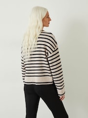 Hush Casey Gestreifter Strickpullover - Bild 2 von 5
