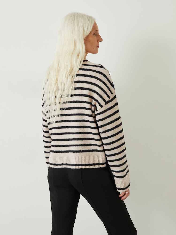 Hush Casey Gestreifter Strickpullover - Bild 2 von 5 Hush Casey Gestreifter Strickpullover - Bild 2 von 5