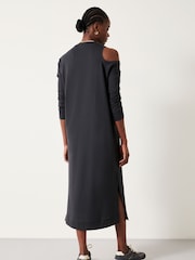 Hush Black Neena Cut Out Midi Dress - Image 2 of 5