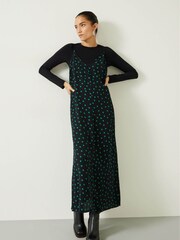 Hush Green Eloise Slip Dress - Image 1 of 5