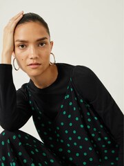 Hush Green Eloise Slip Dress - Image 4 of 5