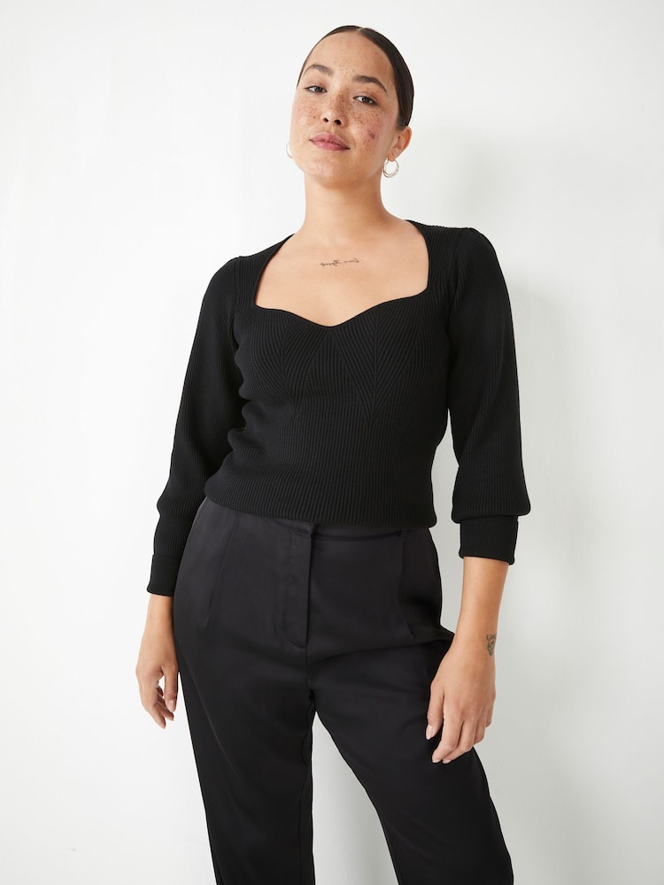 Hush Engineered Geripptes Strickoberteil - Bild 1 von 5