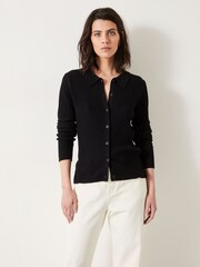 Hush Black Miquita Knitted Shirt - Image 1 of 5