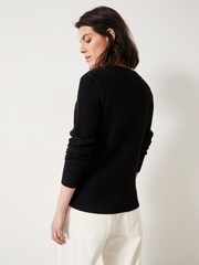 Hush Black Miquita Knitted Shirt - Image 2 of 5