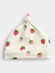 Jojo Maman Bébé Pink Strawberry 3-Pack Hats - Image 3 of 8