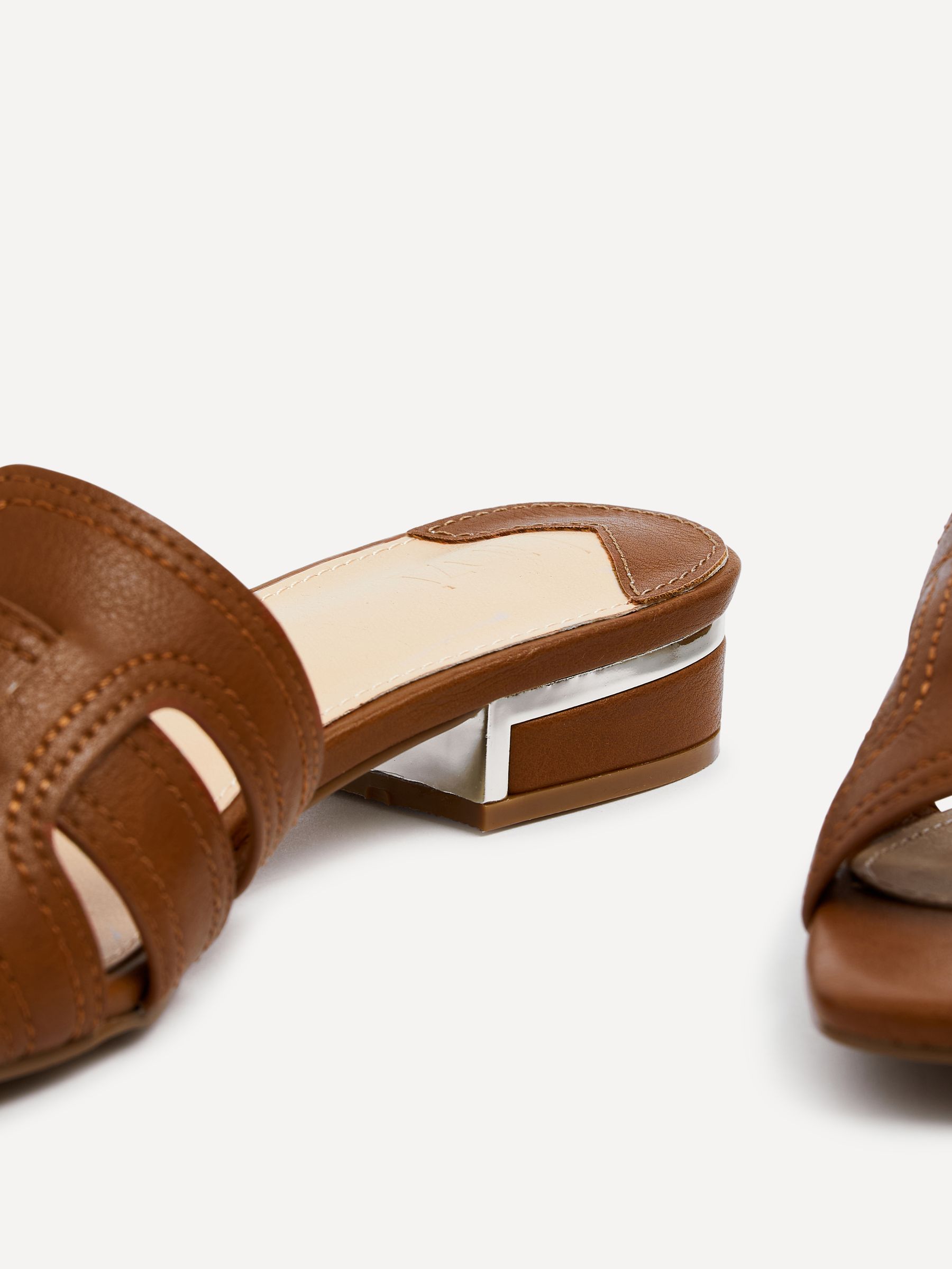Buy Linzi Brown Caprice Low Heeled Mule Sandals from Next USA Buy Linzi Brown Caprice Low Heeled Mule Sandals from Next USA