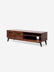 MADE.COM Dark Mango Wood Lucien Up to 60 Inch TV Unit - Image 4 of 4