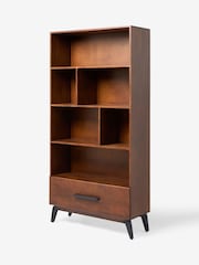MADE.COM Dark Mango Wood Lucien Bookcase - Image 4 of 4