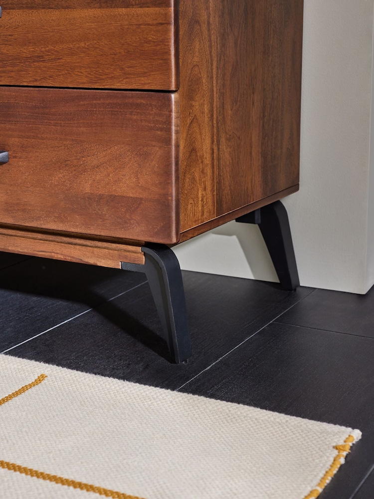 MADE.COM Dark Mango Wood Lucien Small Sideboard - Image 2 of 4
