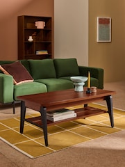 MADE.COM Dark Mango Wood Lucien Rectangular Coffee Table - Image 2 of 4