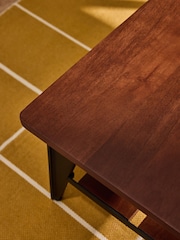 MADE.COM Dark Mango Wood Lucien Rectangular Coffee Table - Image 4 of 4