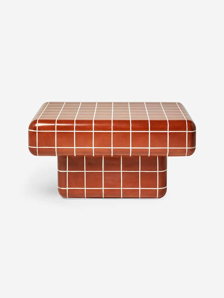 MADE.COM Terracotta Roffey Indoor/Outdoor Coffee Table - Image 2 of 4