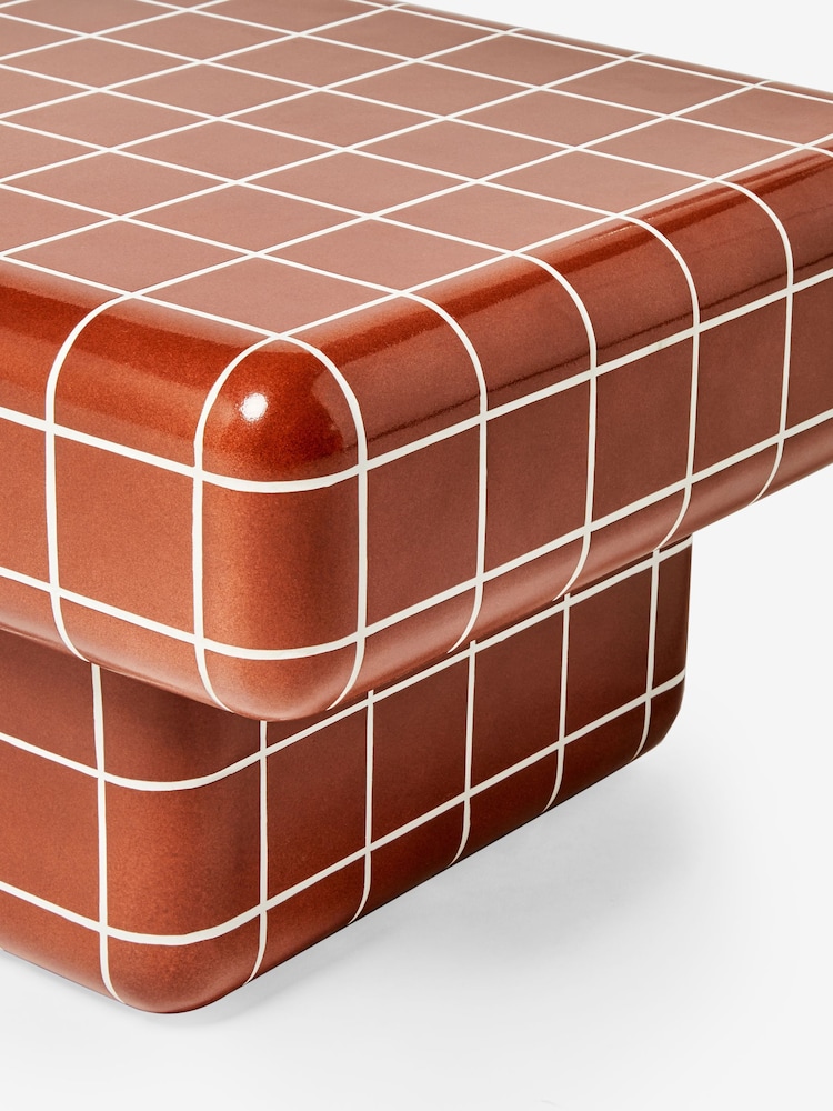 MADE.COM Terracotta Roffey Indoor/Outdoor Coffee Table - Image 4 of 4