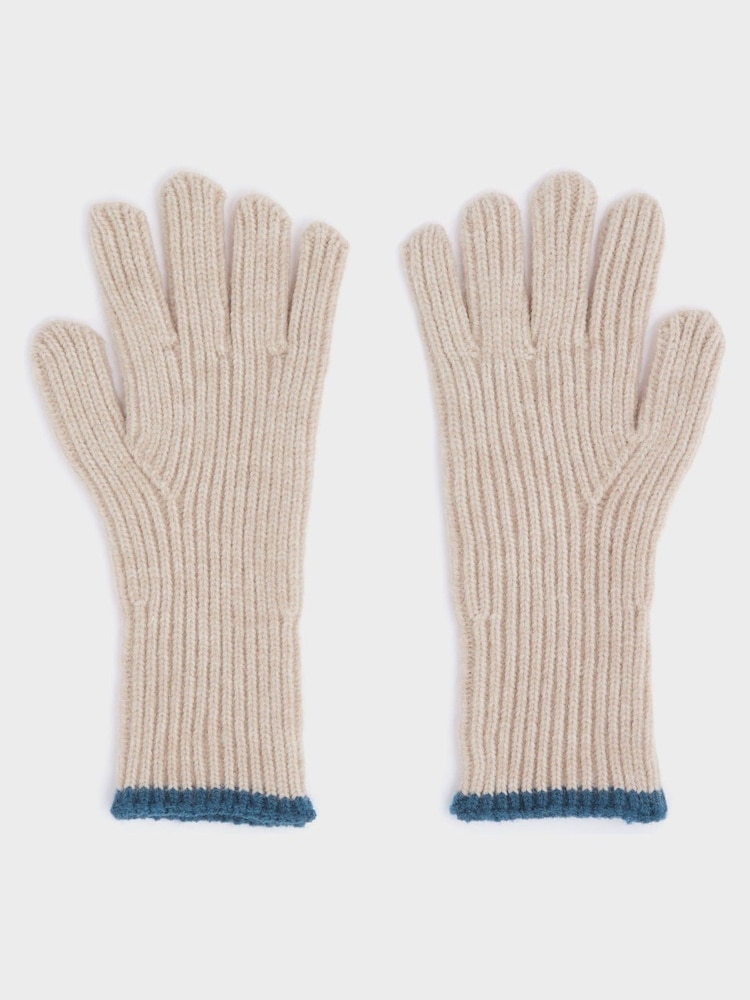 Osprey London The OSP Ribbed Gloves - Image 2 of 3 Osprey London The OSP Ribbed Gloves - Image 2 of 3