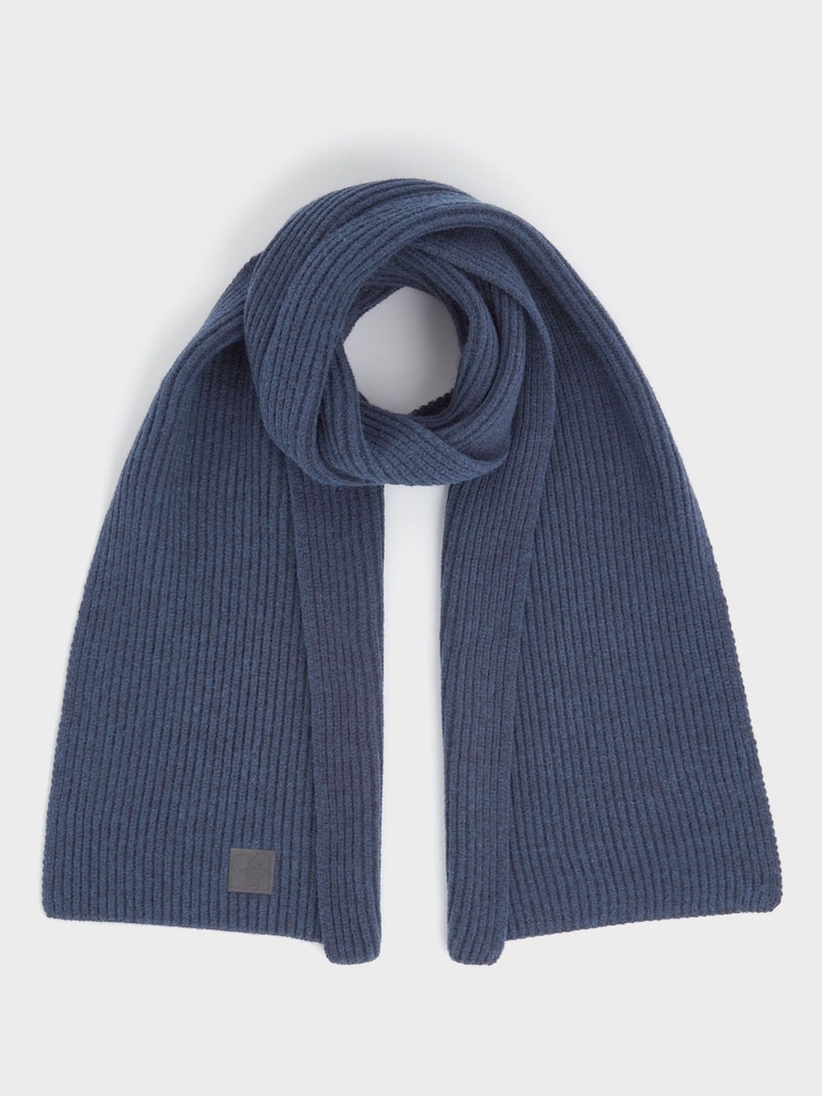 Osprey London The OSP Ribbed Scarf - Image 1 of 3 Osprey London The OSP Ribbed Scarf - Image 1 of 3