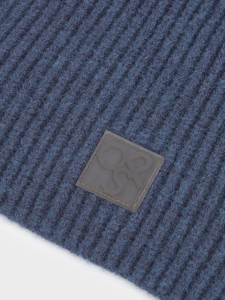 Osprey London The OSP Ribbed Scarf - Image 2 of 3 Osprey London The OSP Ribbed Scarf - Image 2 of 3