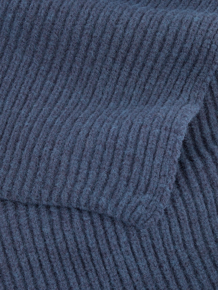 Osprey London The OSP Ribbed Scarf - Image 3 of 3 Osprey London The OSP Ribbed Scarf - Image 3 of 3
