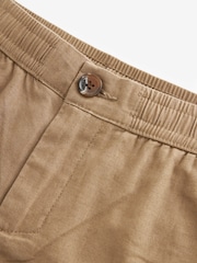 Tan Brown Linen Blend Trousers (3-16yrs) - Image 3 of 3