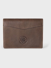 Osprey London The Compass Leather Card Brown Wallet - Image 2 of 5