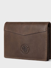 Osprey London The Compass Leather Card Brown Wallet - Image 5 of 5