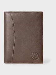 Osprey London The Compass Leather Passport Brown Holder - Image 2 of 5
