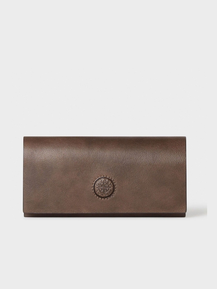 Osprey London The Compass Leather Glasses Brown Case - Image 2 of 4