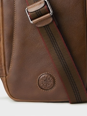 Osprey London The Compass Leather Sling Brown Bag - Image 5 of 5