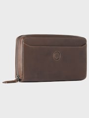 Osprey London Small The Compass Leather Tech Brown Case - Image 3 of 7