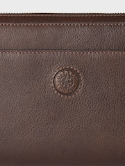 Osprey London Small The Compass Leather Tech Brown Case - Image 7 of 7