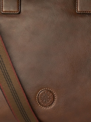 Osprey London The Compass Leather Laptop Brown Bag - Image 5 of 5