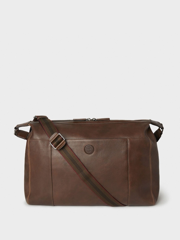 Osprey London The Compass Leather Stowaway Brown Bag - Image 2 of 8
