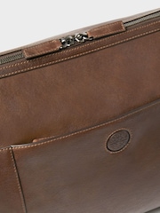 Osprey London The Compass Leather Stowaway Brown Bag - Image 7 of 8