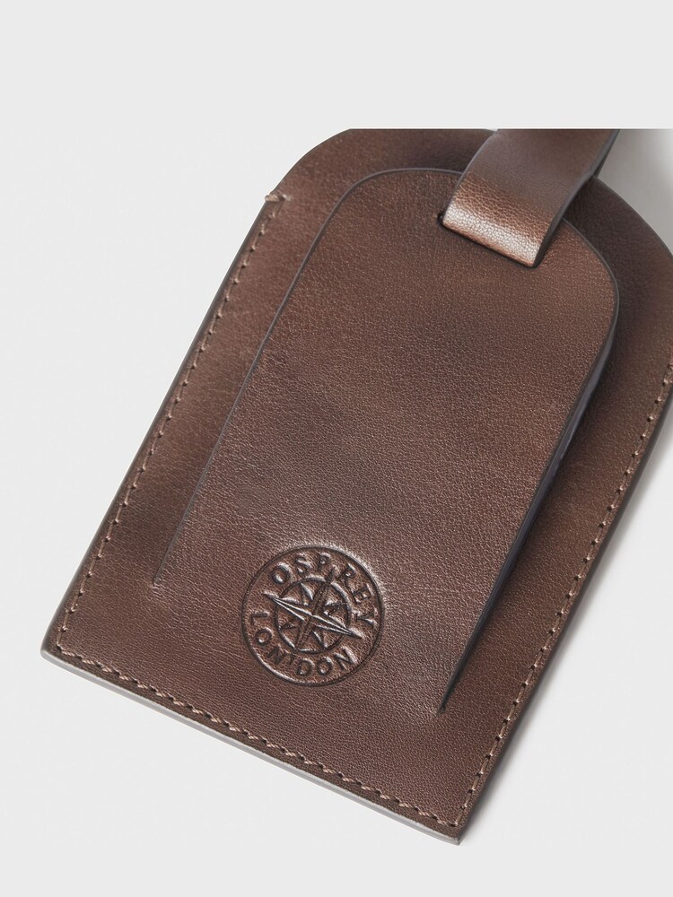 Osprey London The Compass Leather Brown Bag - Image 5 of 5