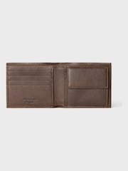 Osprey London The Compass Leather Coin Brown Wallet - Image 4 of 5