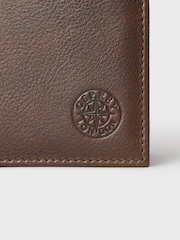 Osprey London The Compass Leather Coin Brown Wallet - Image 5 of 5