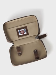 Osprey London The Compass Leather Tech Pouch Brown Wallet - Image 4 of 5