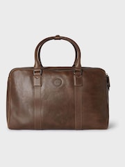 Osprey London The Compass Leather Weekender Brown Bag - Image 2 of 7