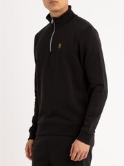 Luke 1977 Sydney Black Sweat Top - Image 3 of 5