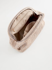 Silver Raffia Clutch Bag - Image 5 of 9
