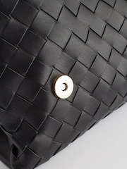 Schwarz - Gewebte Clutch - Bild 7 von 9