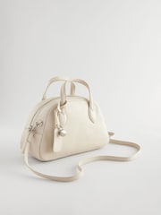Bone Leather Bowler Bag - Image 6 of 10