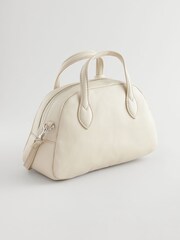 Bone Leather Bowler Bag - Image 7 of 10