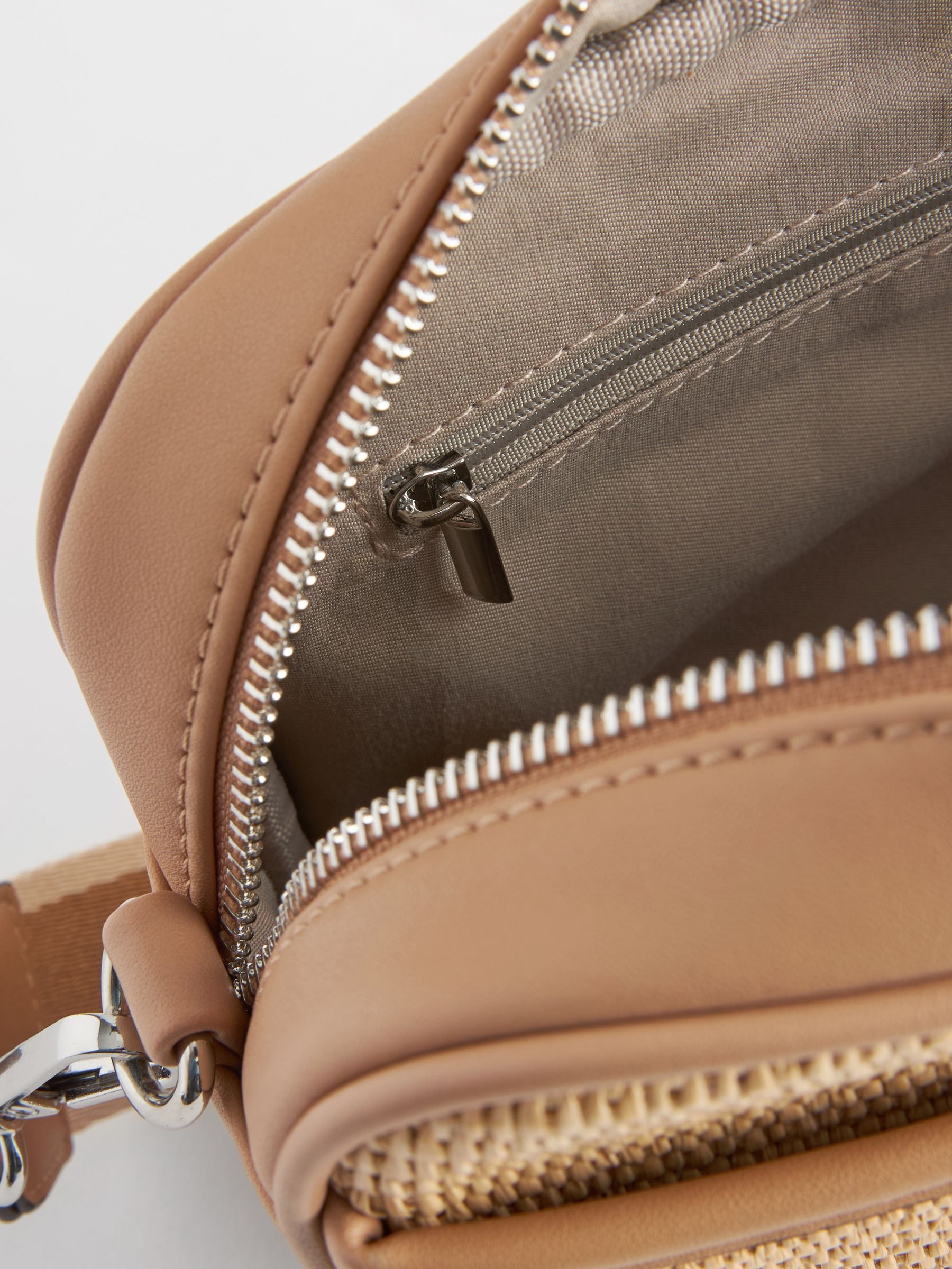 Buy Natural Raffia Camera Bag from Next Germany