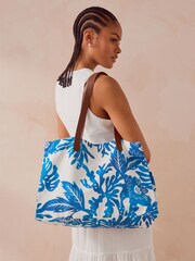 Print Beach 100% Cotton Bag - Image 2 of 8