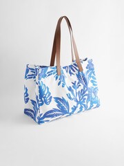 Print Beach 100% Cotton Bag - Image 4 of 8