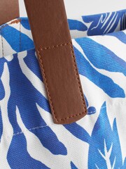 Print Beach 100% Cotton Bag - Image 7 of 8